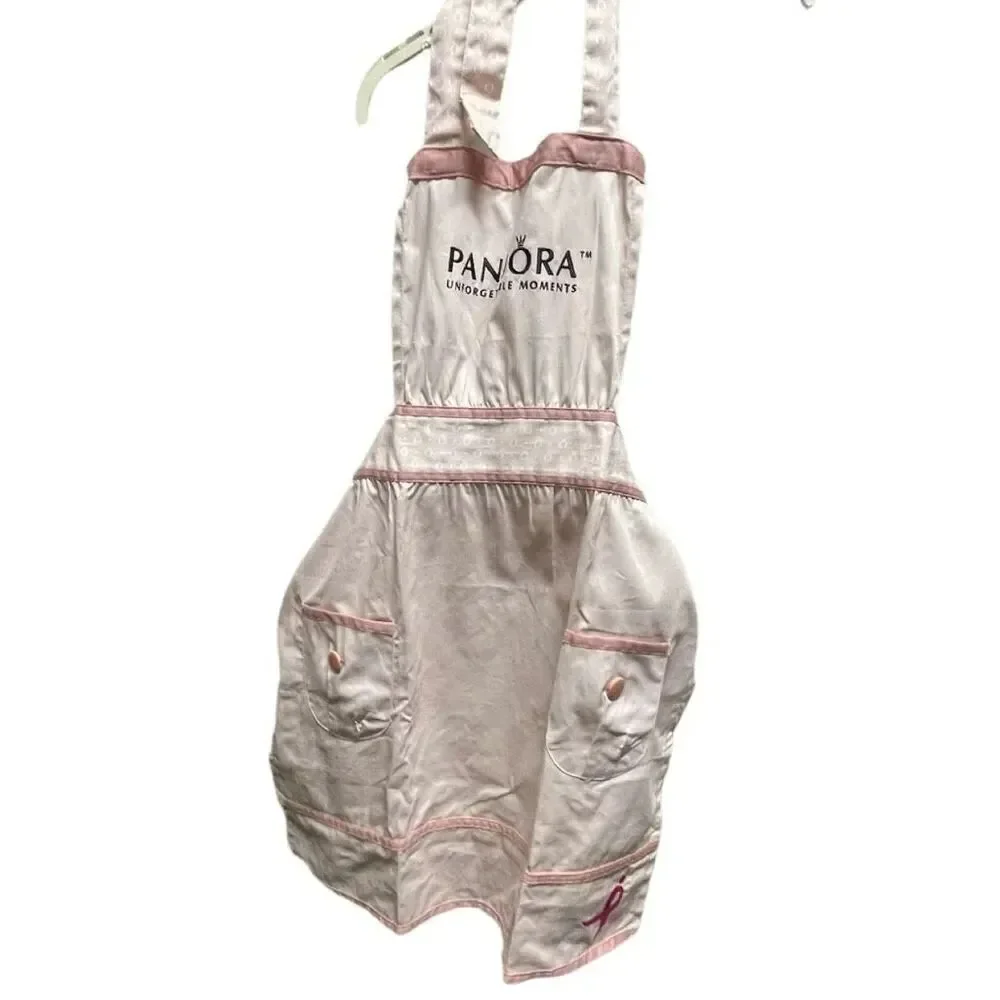 Pandora “ Unforgettable Moments “ promo apron. Breast cancer awareness